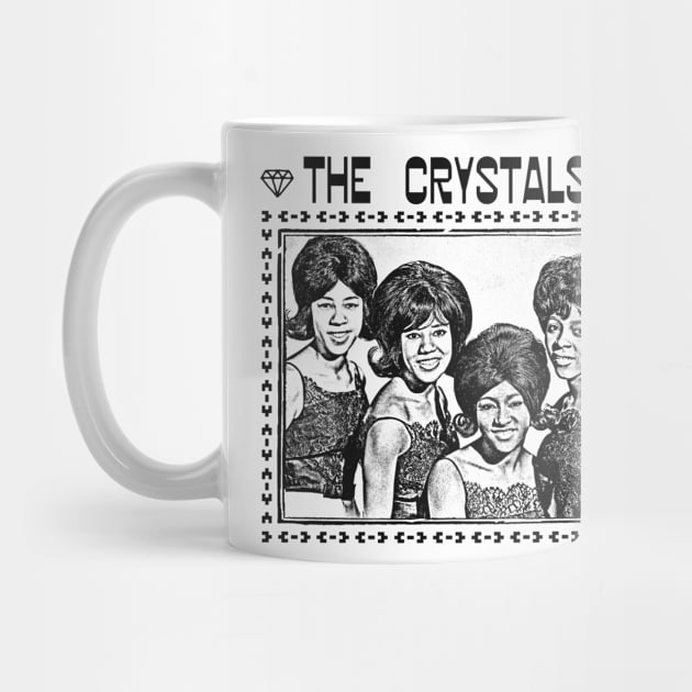 The Crystals // Retro Girl Group Fan Design by DankFutura